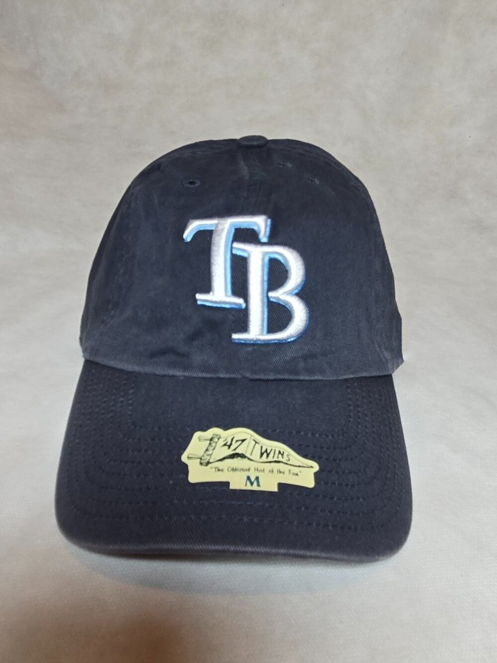 47 Tampa Bay Rays Clean Up Navy Adjustable Dad Hat Unisex S,M,L This listing is